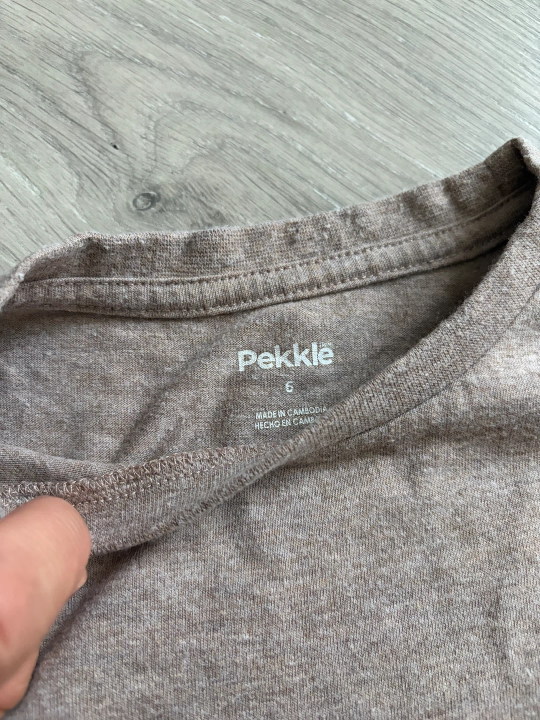 Pekkle Long Sleeve Shirt and Hoodie Set - Size 6 - photo 3