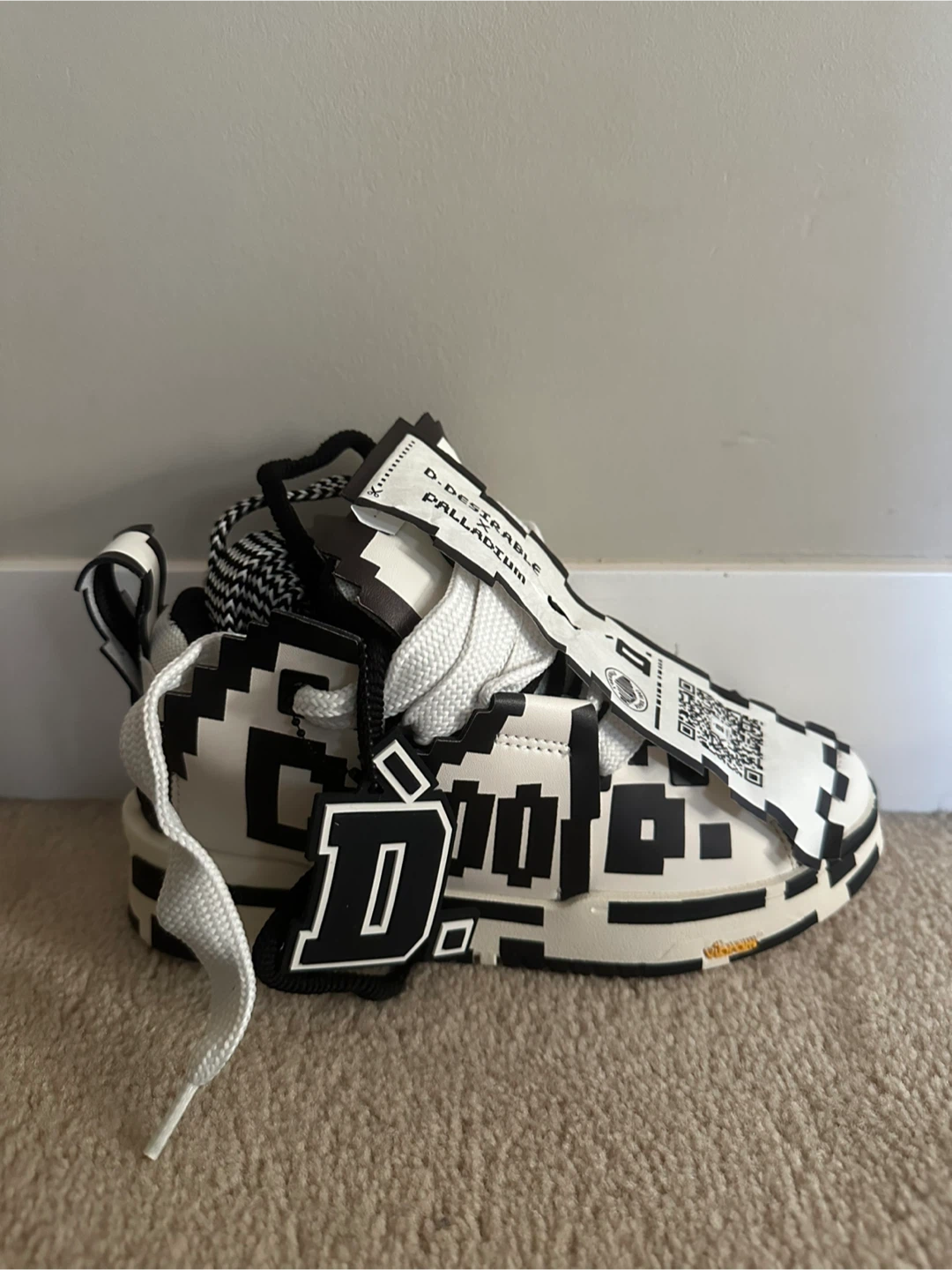 Palladium x D.Desirable Pallablast D.D MOS W — White/Black — NEW - photo 2