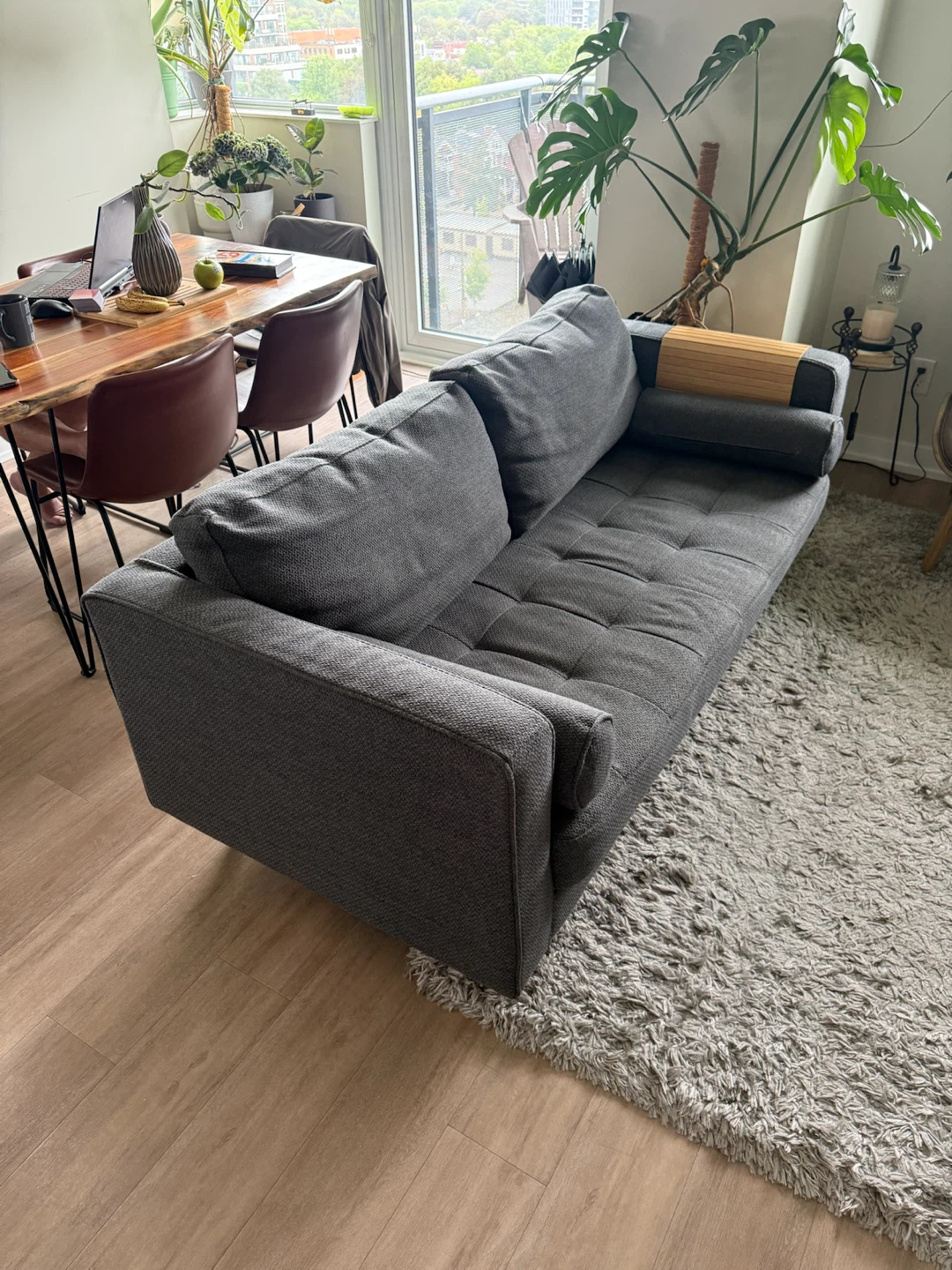 Mid-Century Two-Seater Sofa