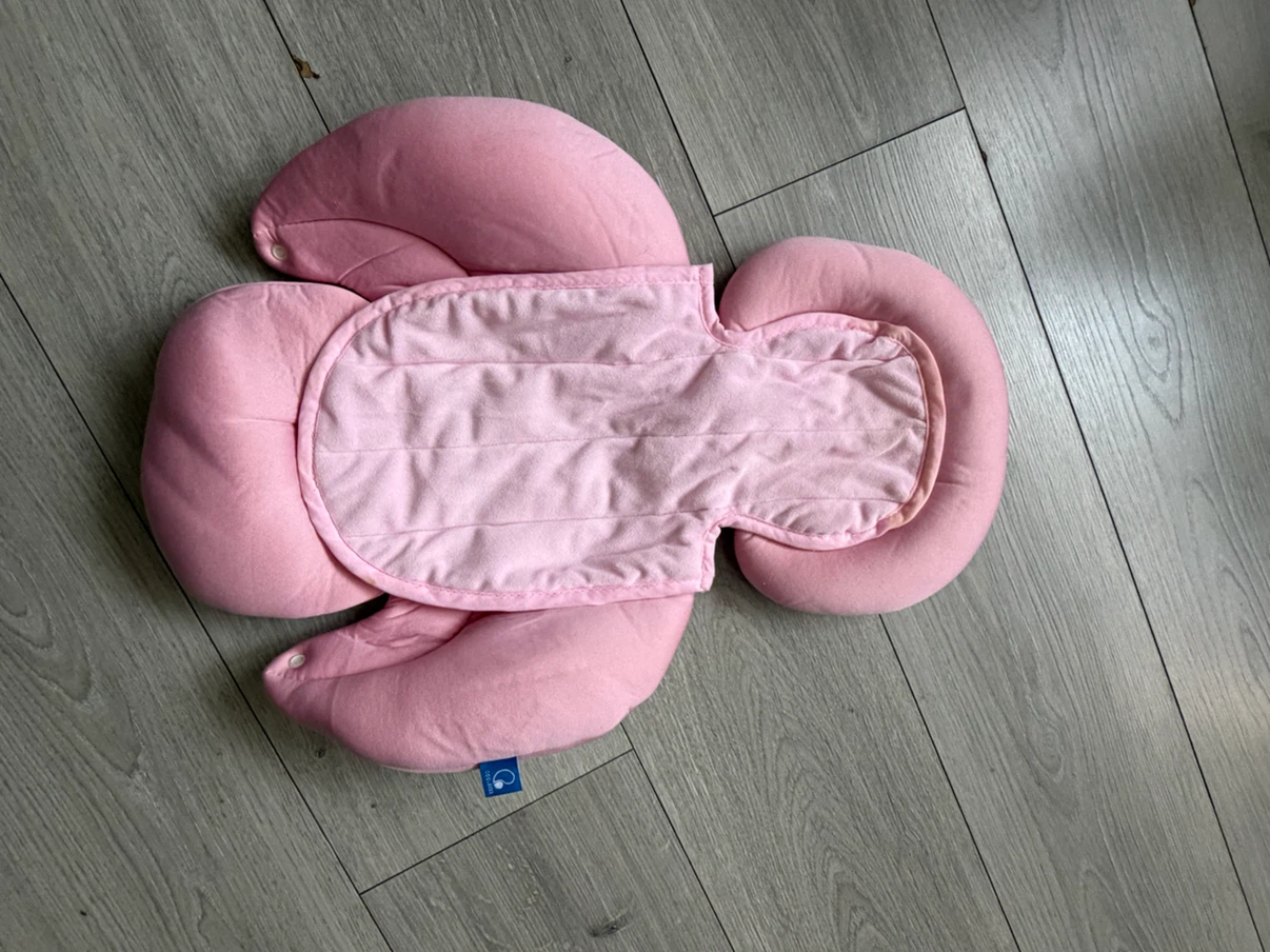 Pink Baby carseat Support Pillow