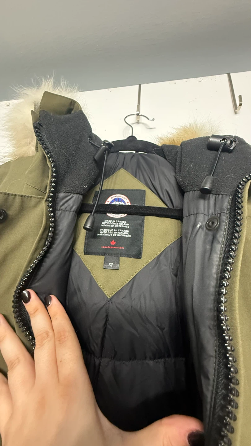 Canada Goose Victoria Military Green Parka - photo 3