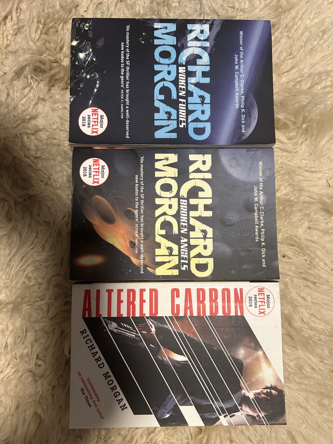 Richard Morgan Altered Carbon Series Books