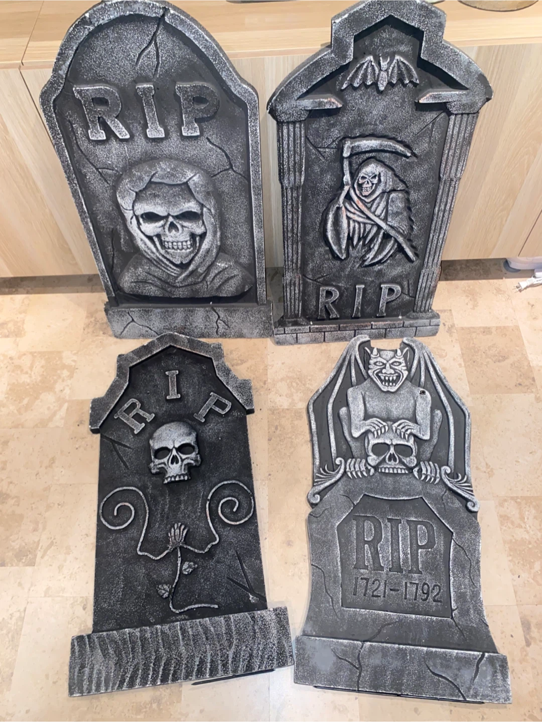 Tombstone Decorations tall