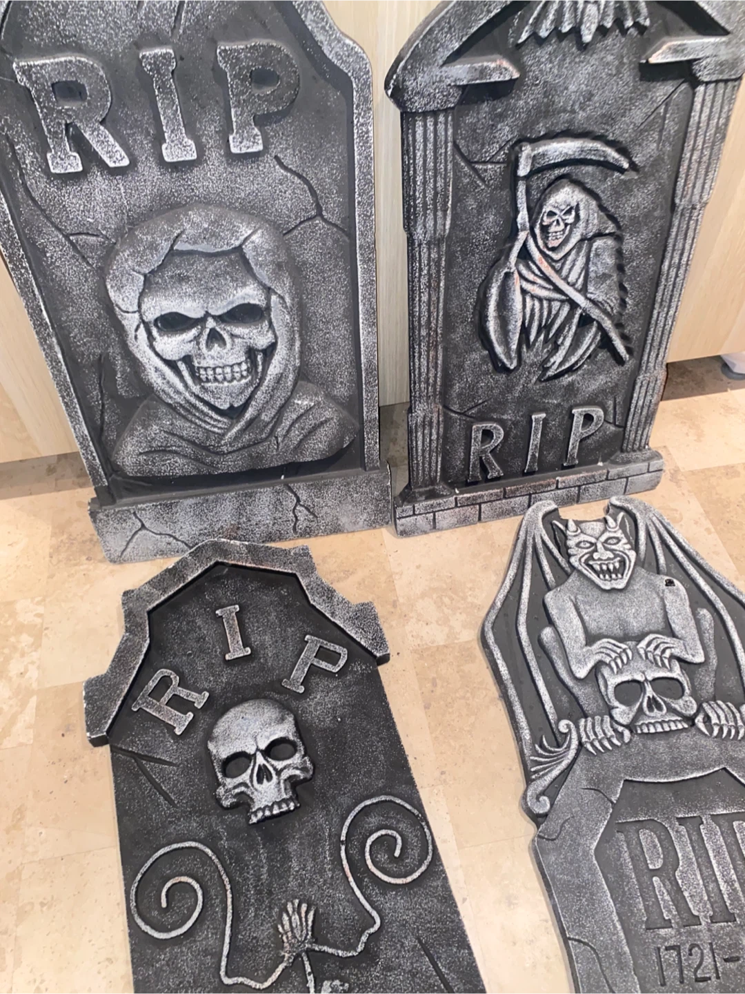 Tombstone Decorations tall - photo 2