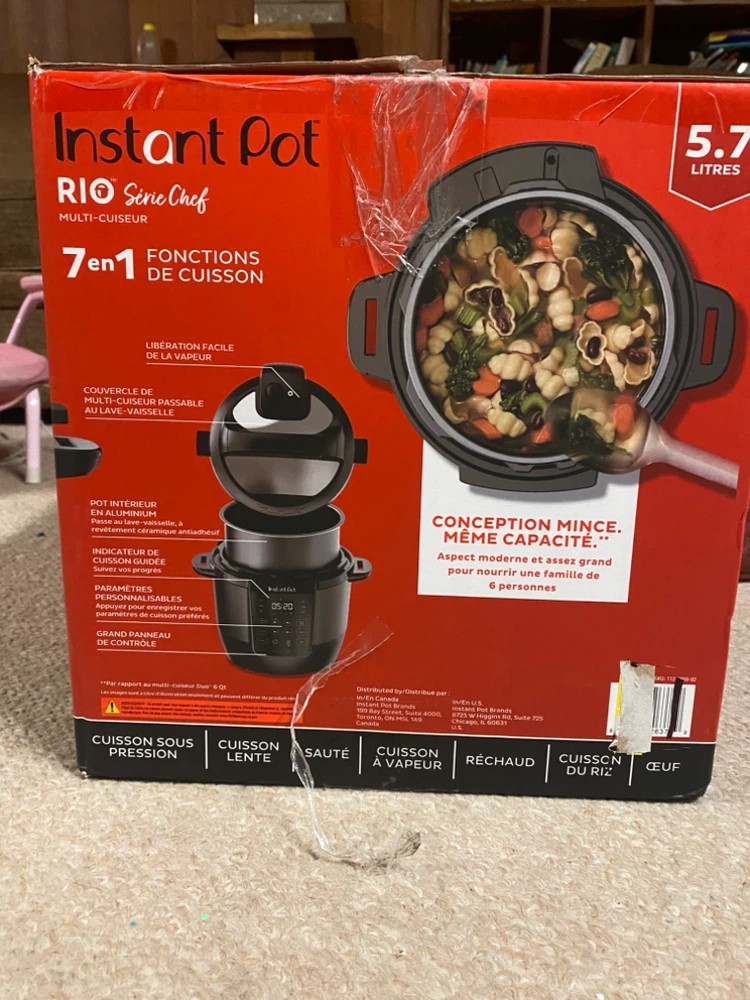 Instant Pot RIO Series Chef 6 Quart Multi-Cooker - photo 3