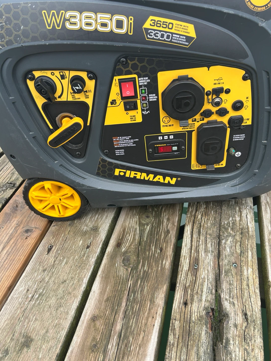 Firman 3650i Inverter generator - photo 5