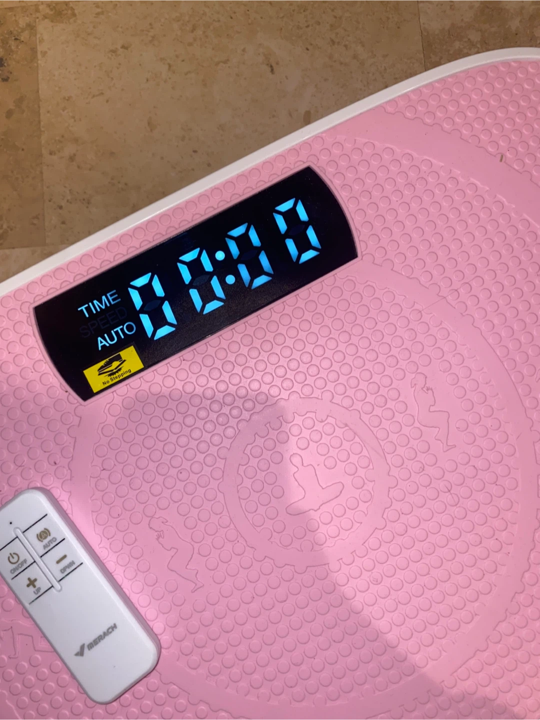 Pink Vibration Plate with Remote - photo 2