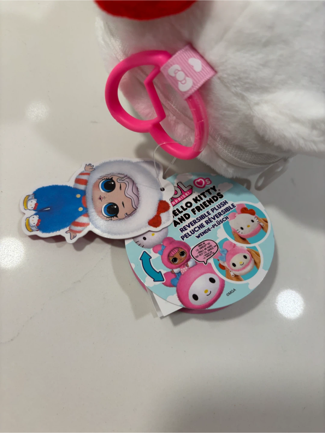 HELLO KITTY HAUL! 11 items: Cap, Socks,Bobblehead, Squishmallows - photo 4