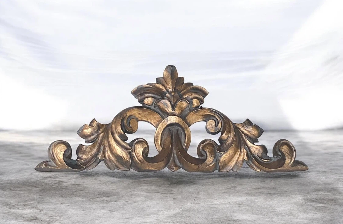 Ornate Decorative Architectural Wall Pediment