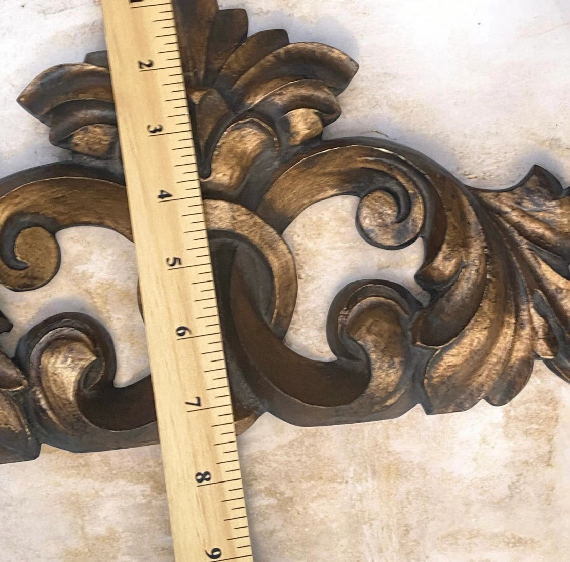 Ornate Decorative Architectural Wall Pediment - photo 4
