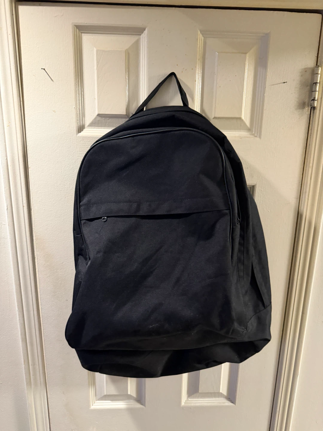 Simple Black Backpack