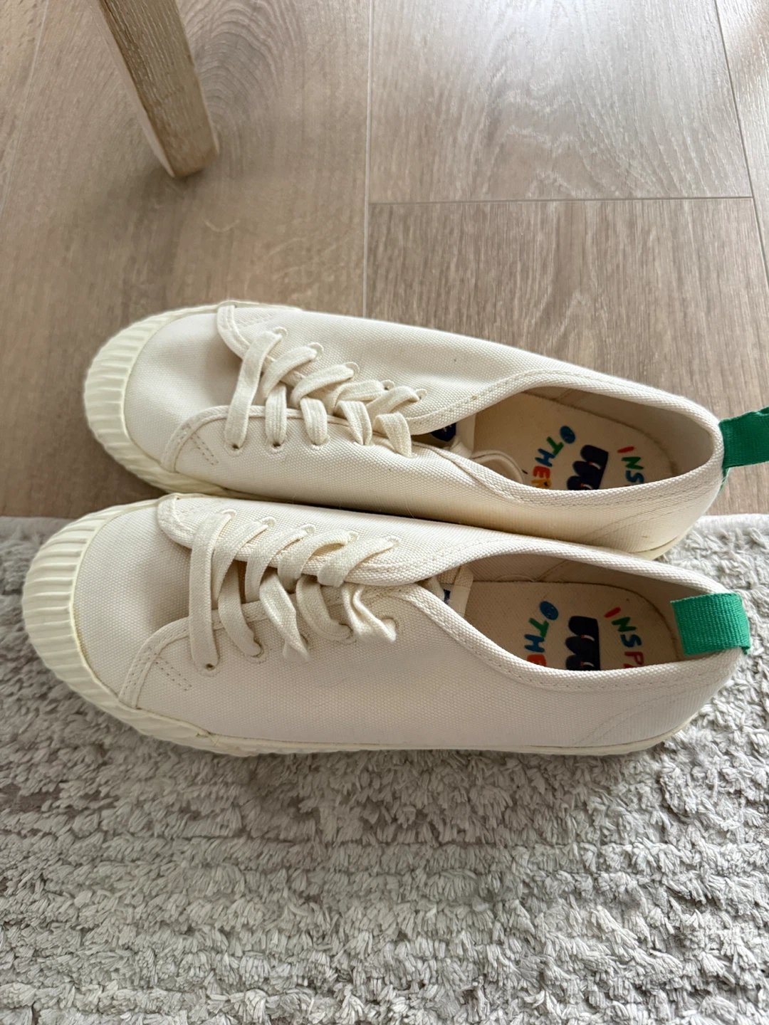 Inspire Sneakers, Off-White, US 5.5