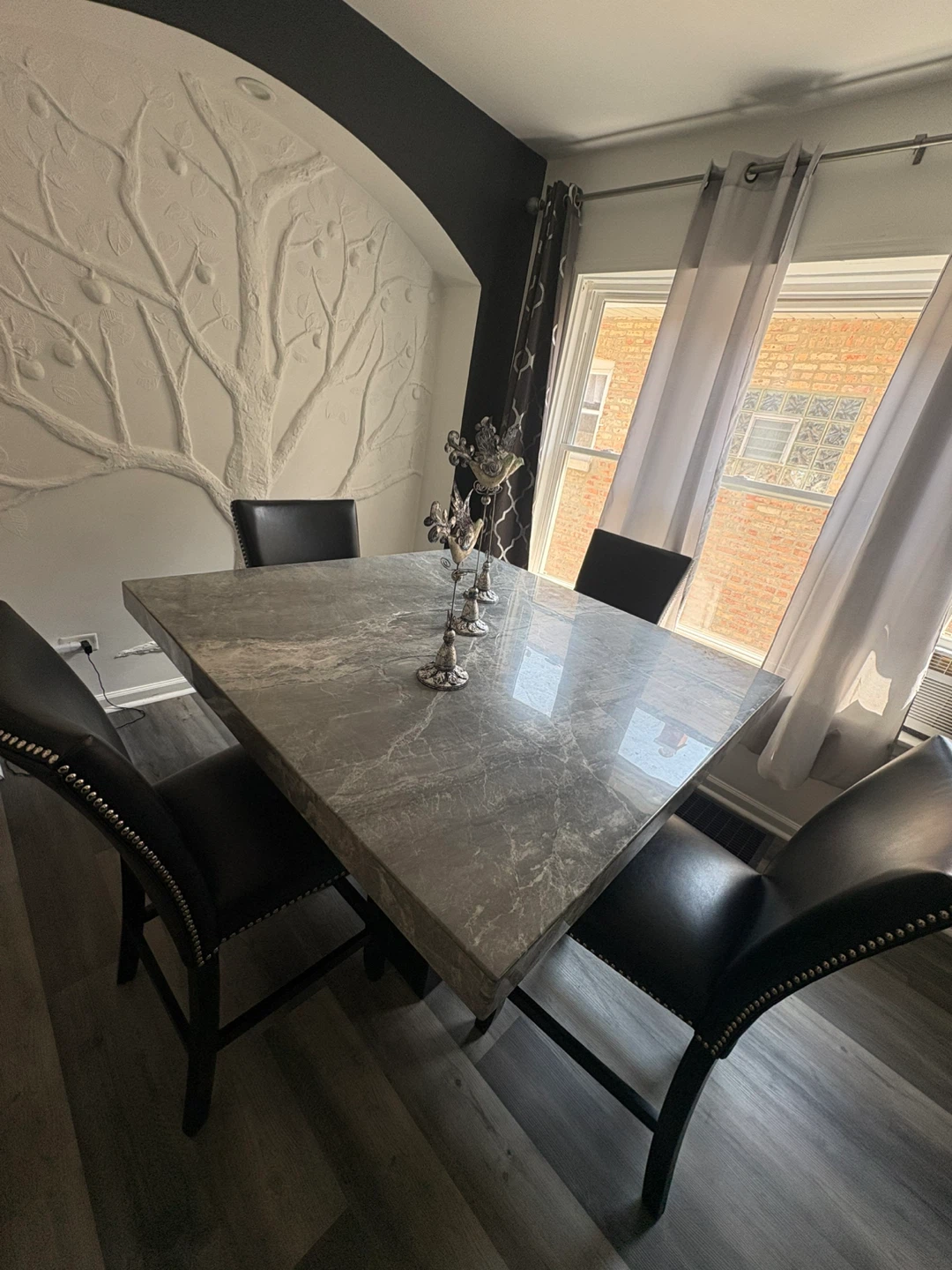 Table and chairs
