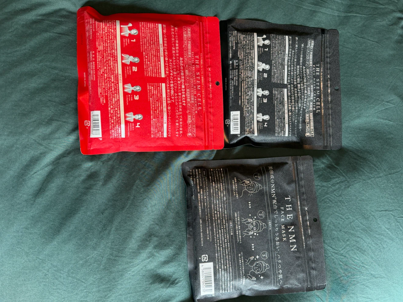 The Stem Cell & The NMN Face Masks (3 Pack) - photo 2