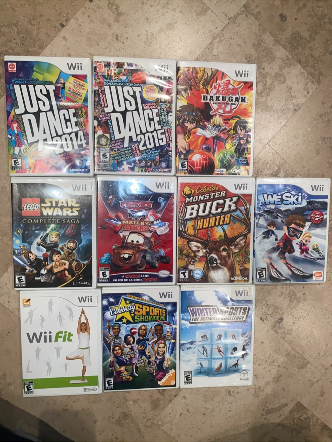 Nintendo Wii Video Games