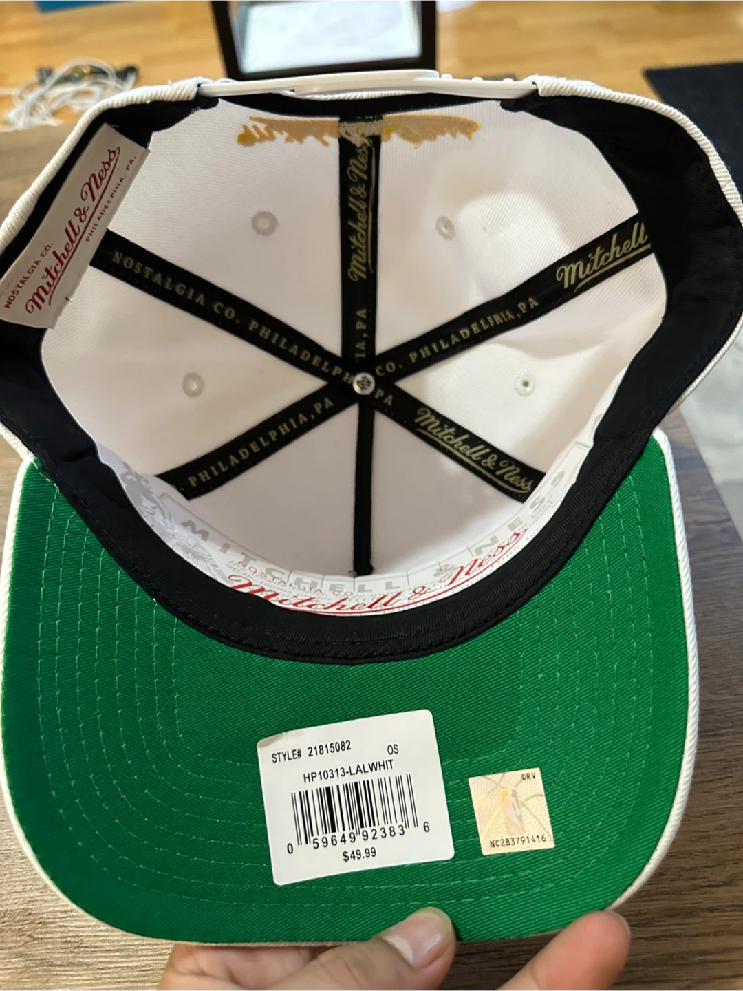 Mitchell & Ness Los Angeles Lakers Snapback Cap - photo 2