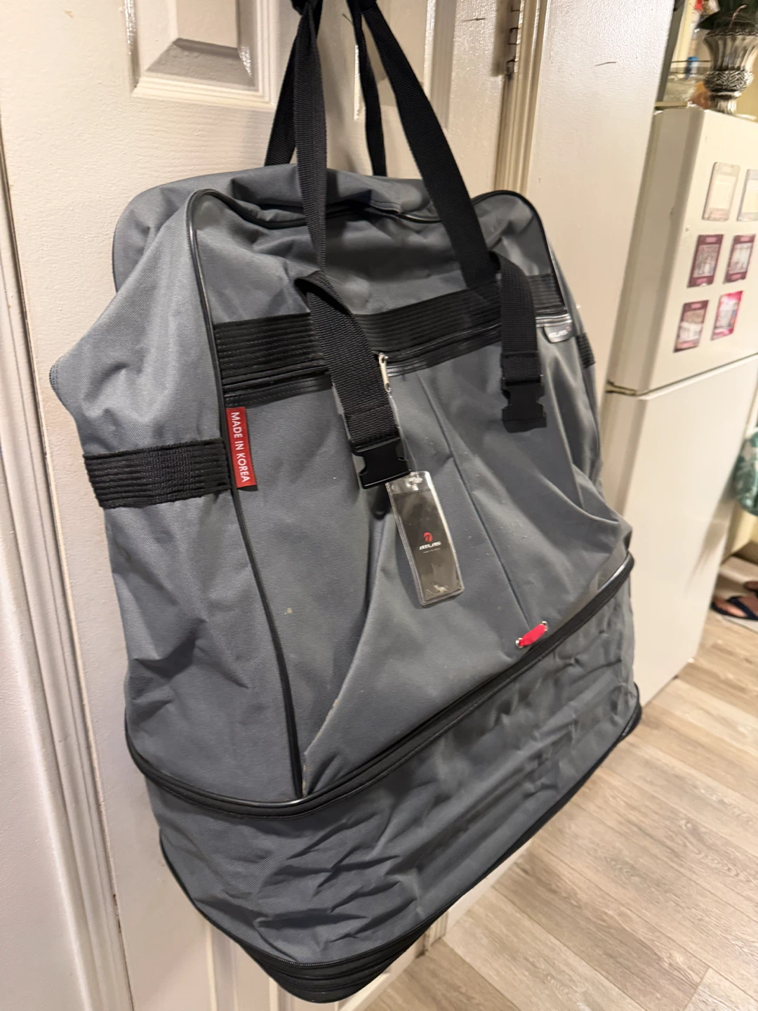 Atlas Grey Travel Duffel Bag - photo 2
