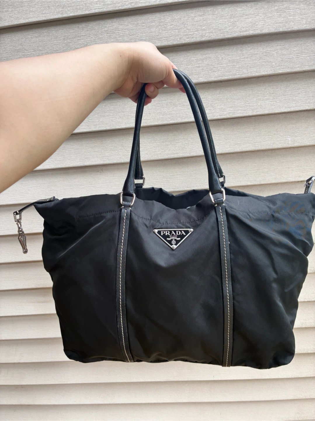 Prada tote bag authentic