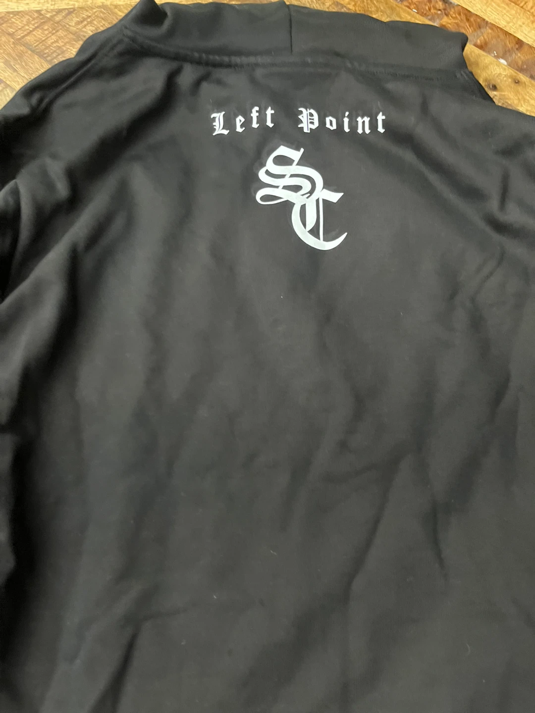 Left Point Saints Culture Black Hoodie - photo 5