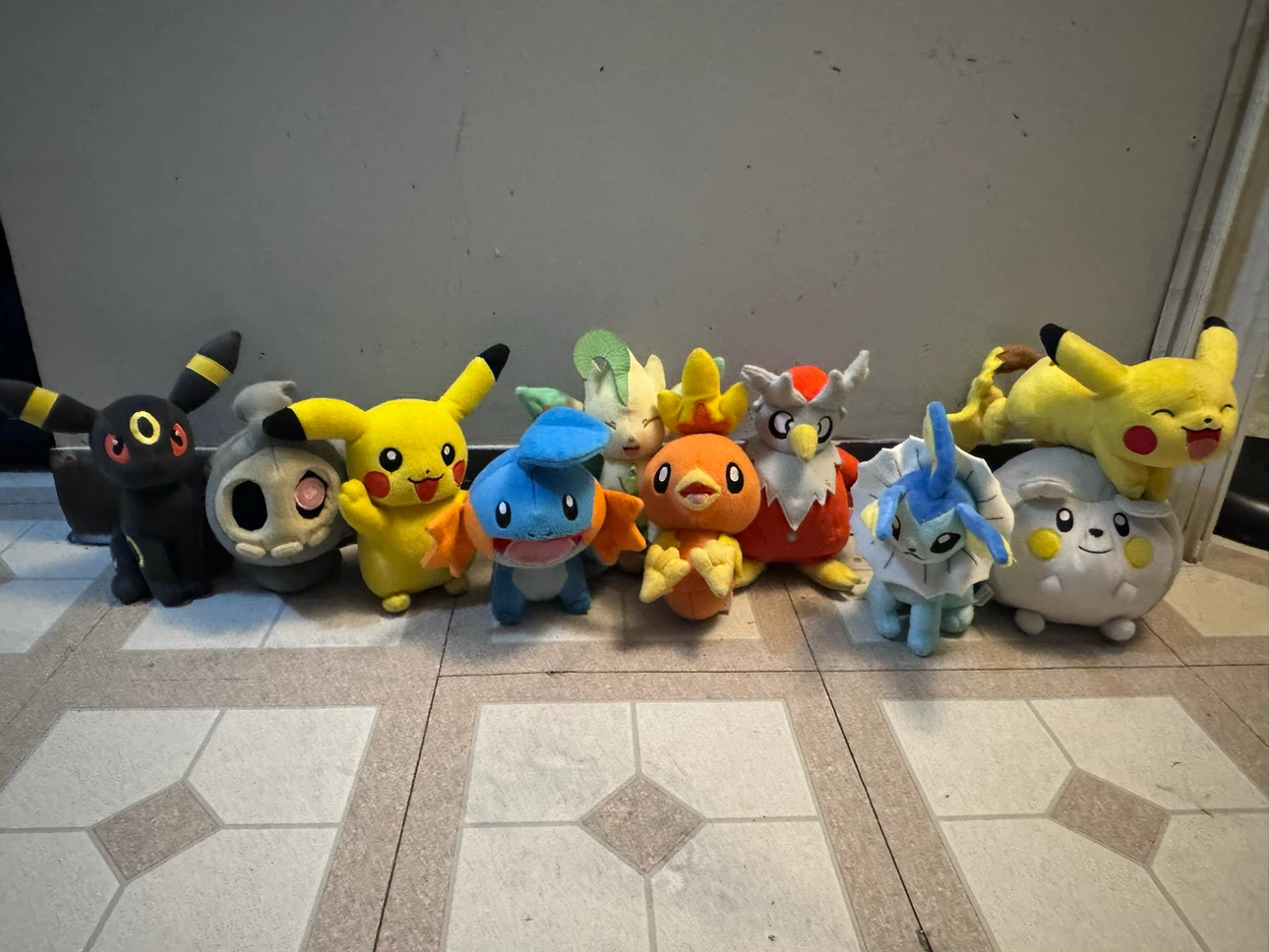 Assorted Pokemon Plush Toys Bundle
