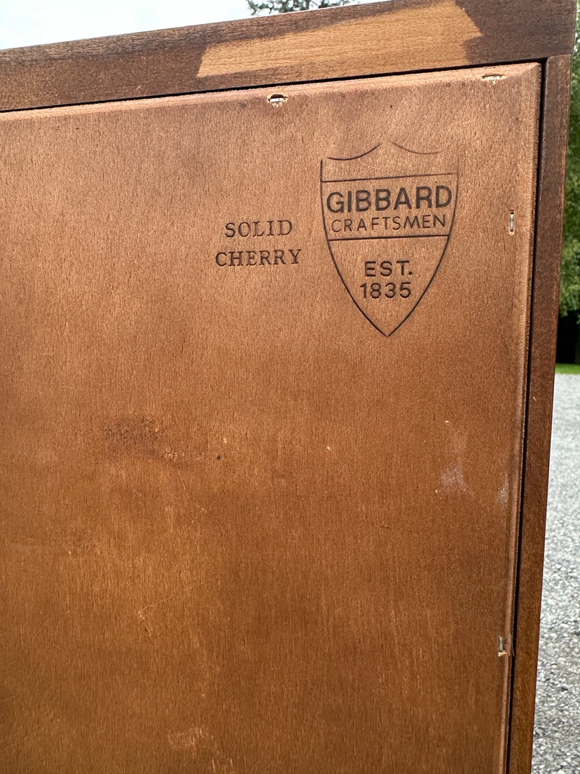 Vintage Gibbard Solid Cherry Cabinet / Bookcase (CAN DELIVER) - photo 2