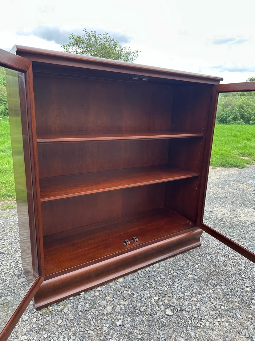 Vintage Gibbard Solid Cherry Cabinet / Bookcase (CAN DELIVER) - photo 3
