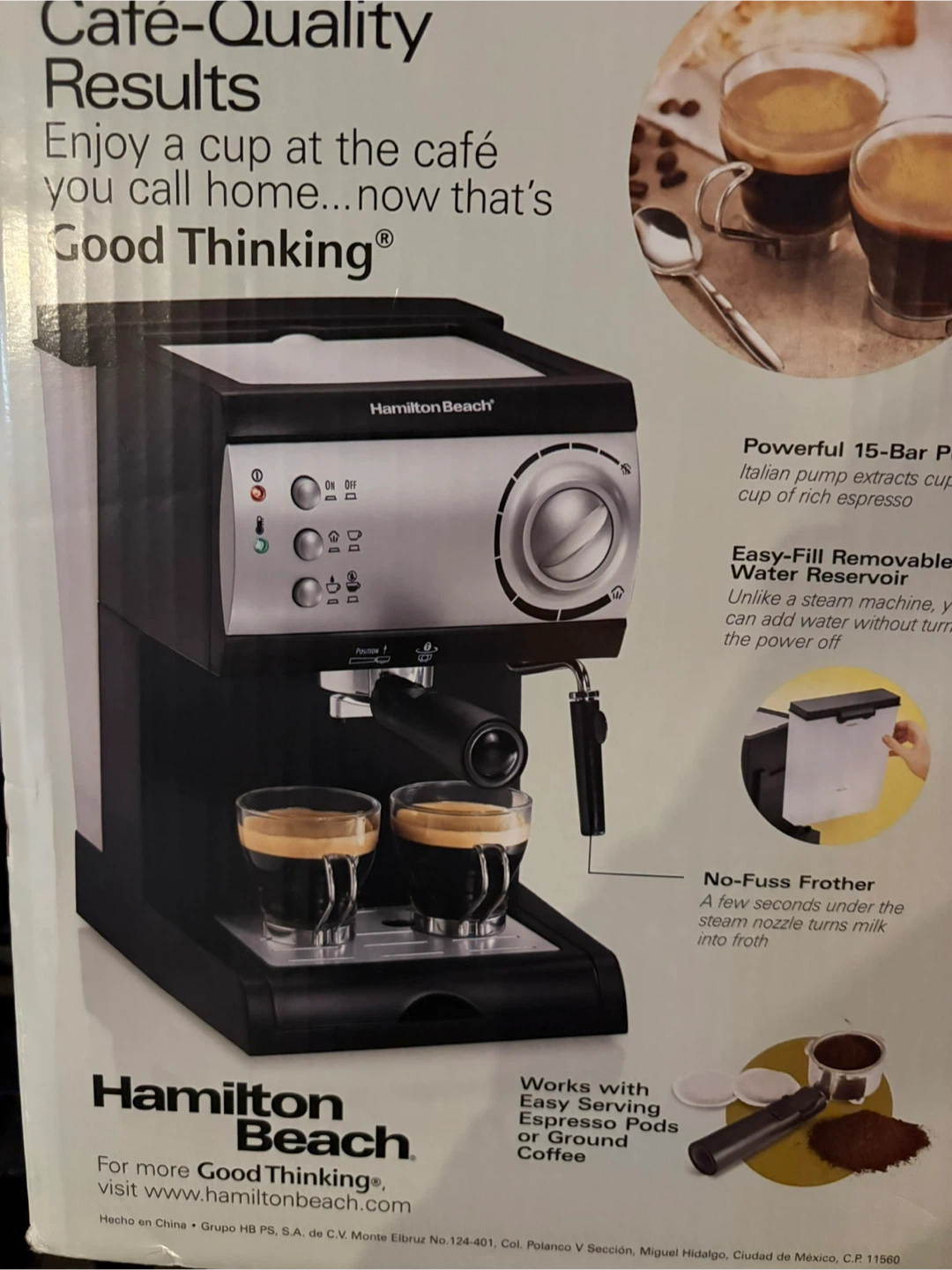 Hamilton Beach Espresso Maker - photo 2