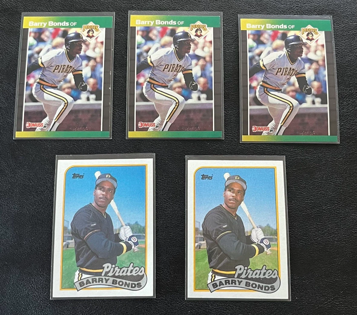 Barry Bonds Baseball Cards Lot