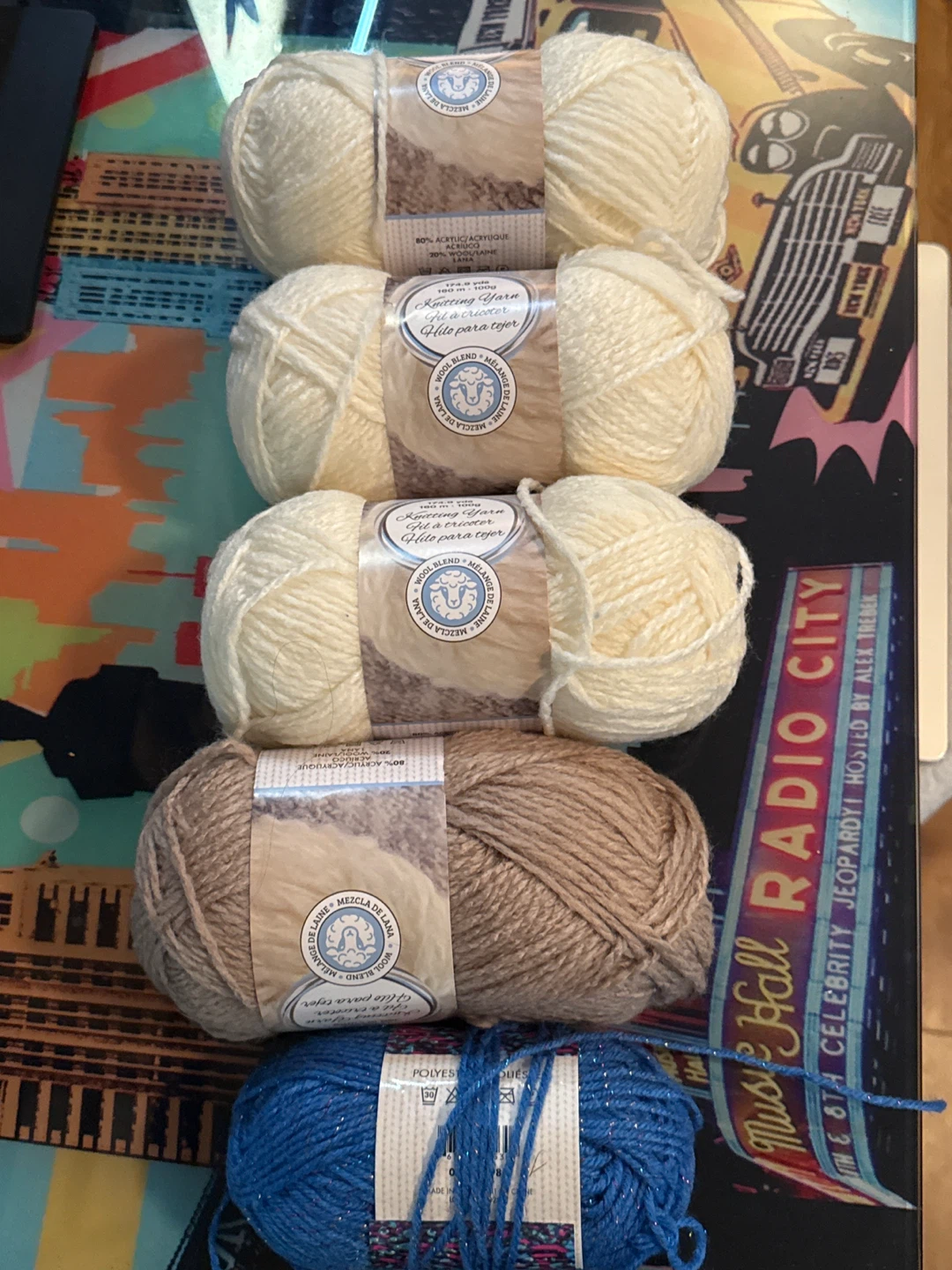 Knit It! Assorted Knitting Yarn