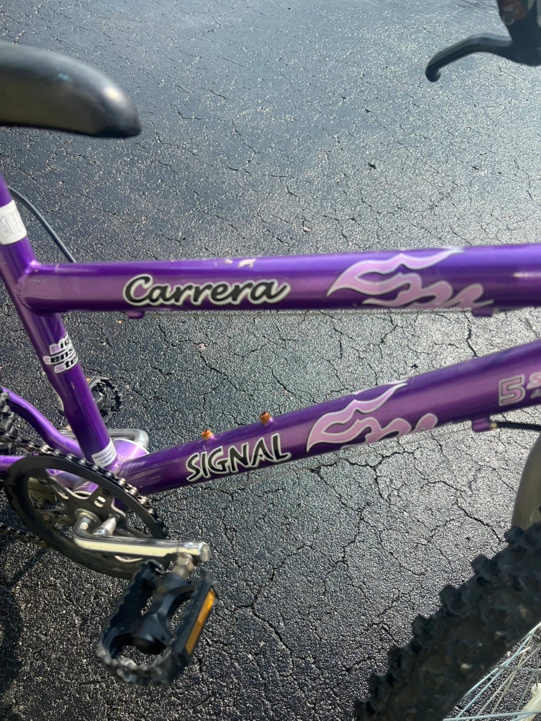 20 inch Purple Carrera Signal Kids Bike(best offer)