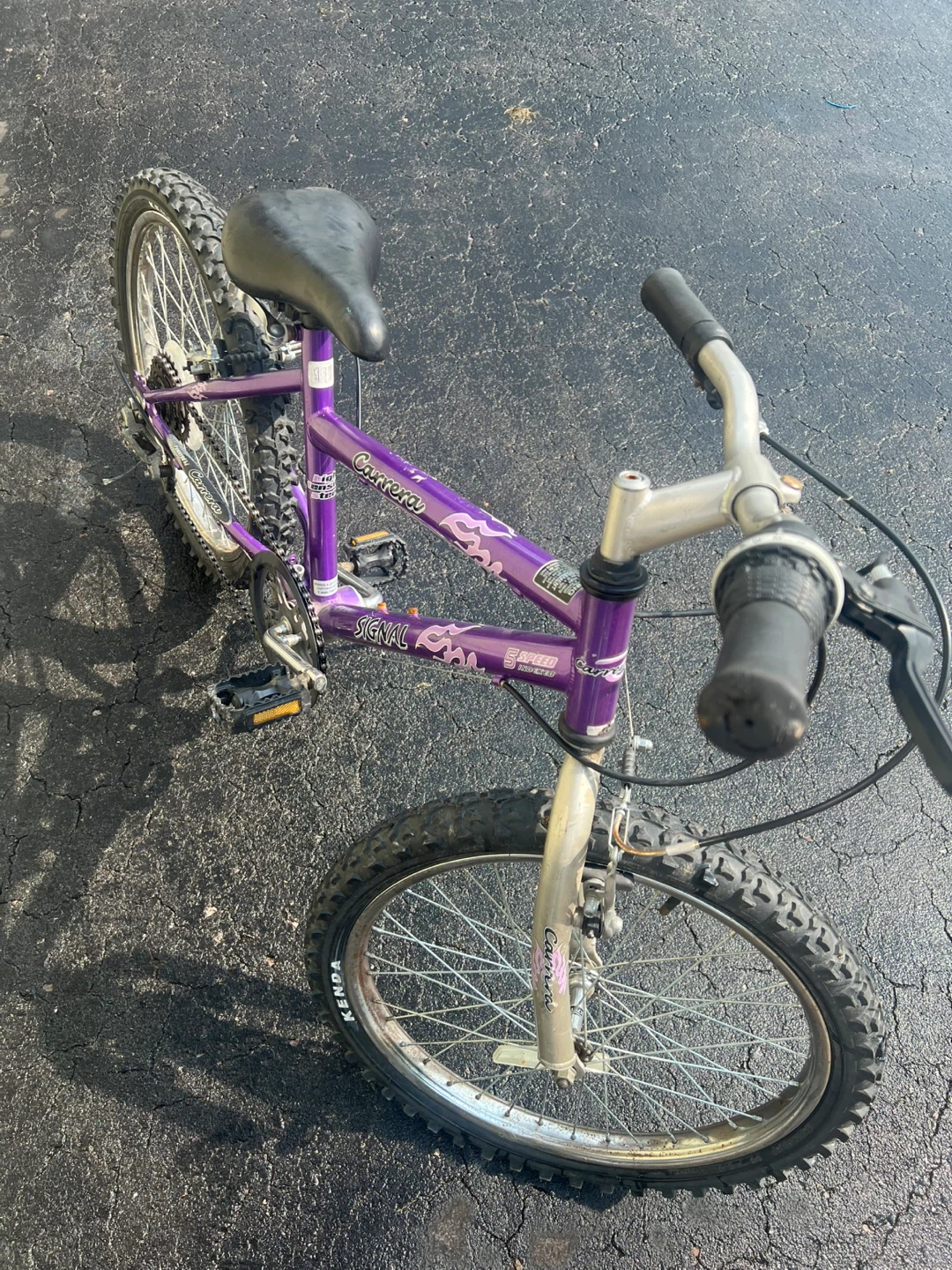 20 inch Purple Carrera Signal Kids Bike(best offer) - photo 2