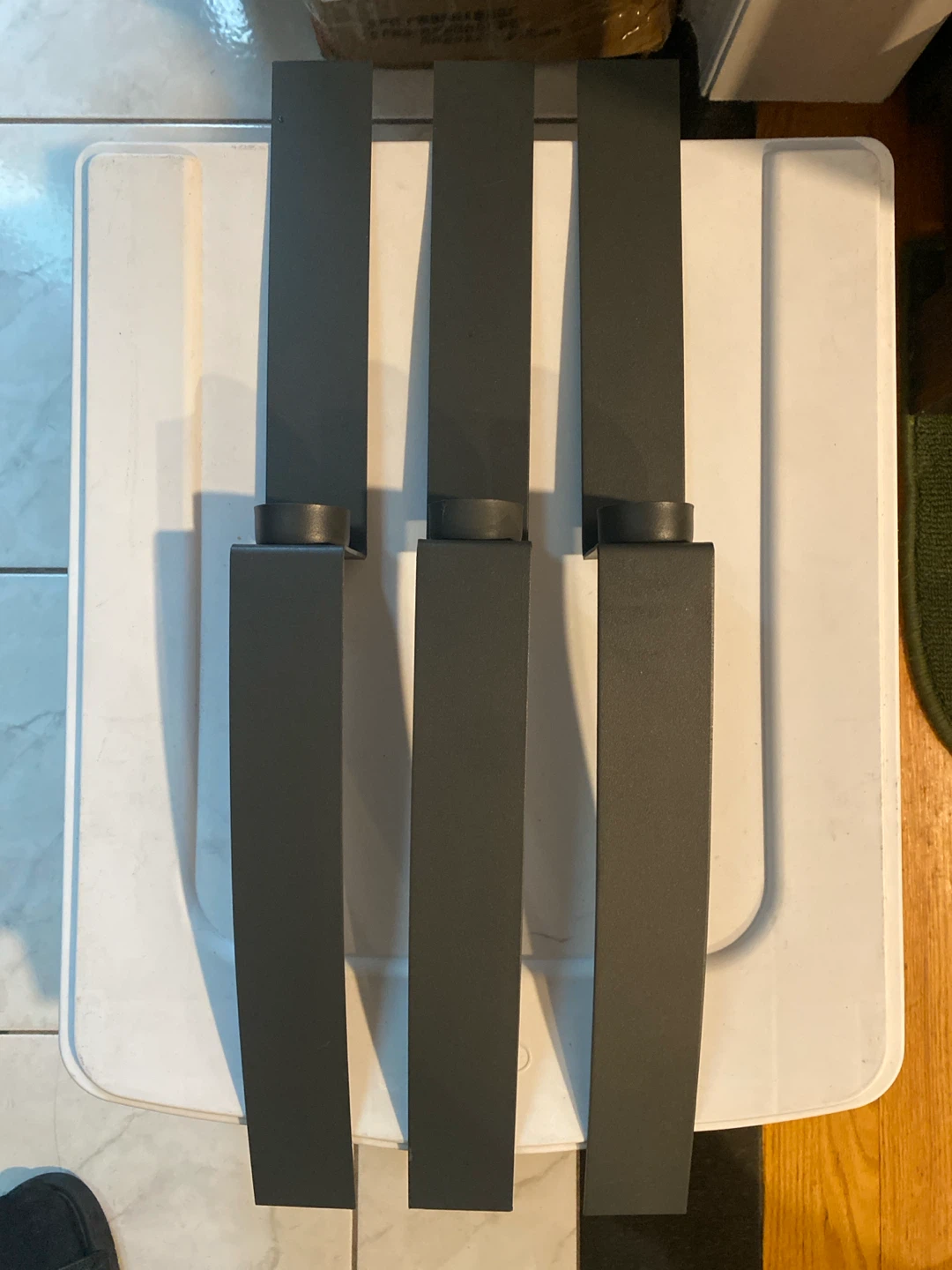 Wall decor for candles set of 3