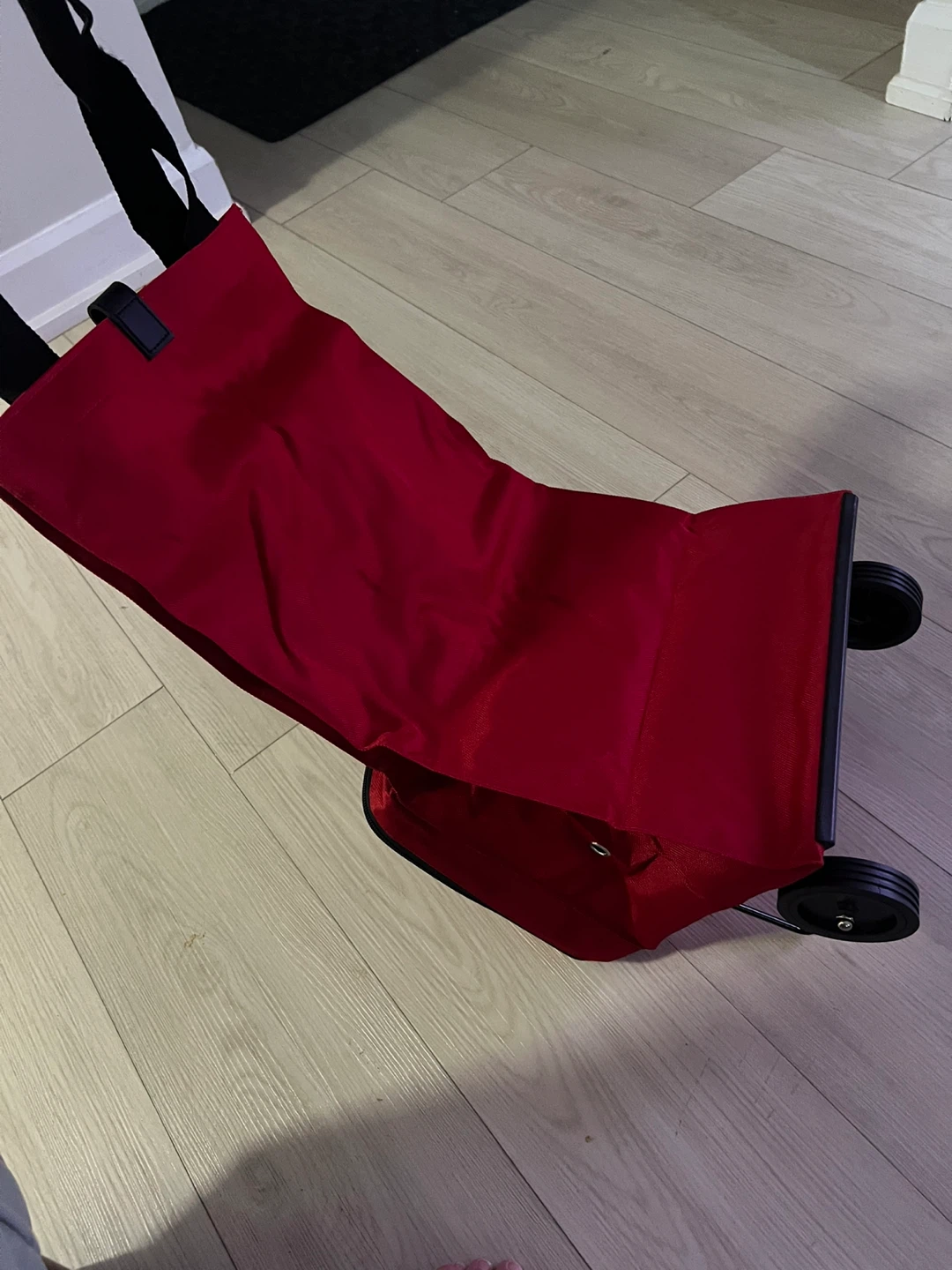 Reisenthel foldable shopping trolley, red