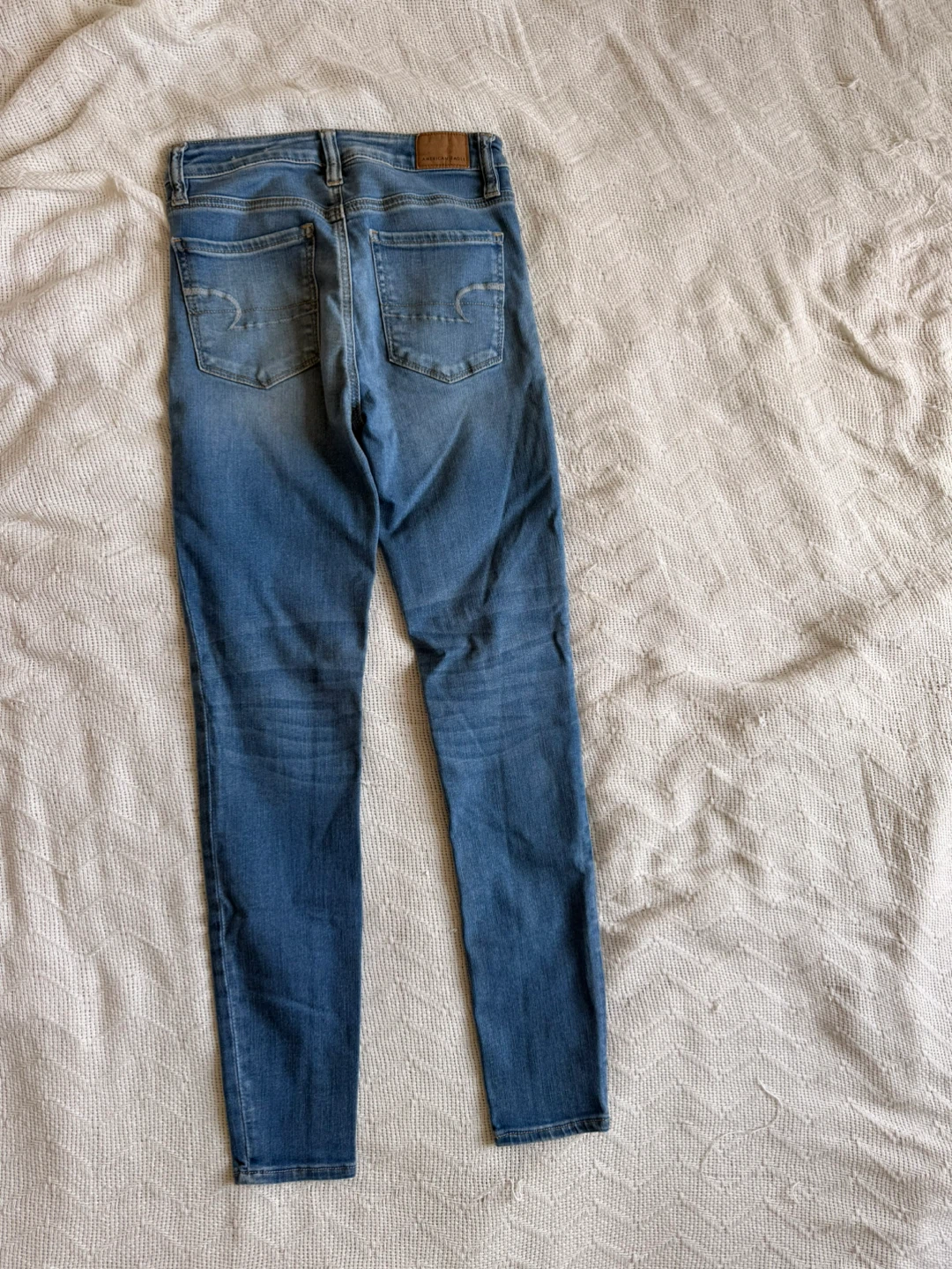 Blue Skinny Jeans - Size 2 - American Eagle Ne(x)t Level Stretch - photo 2