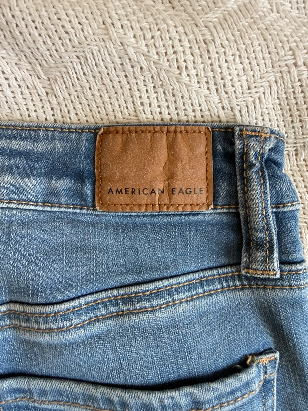 Blue Skinny Jeans - Size 2 - American Eagle Ne(x)t Level Stretch - photo 3