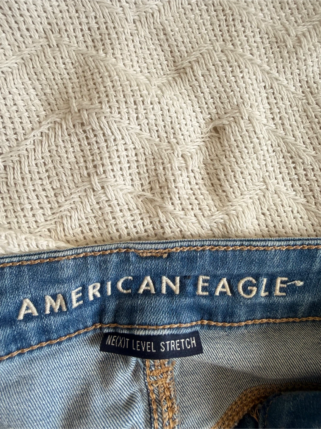 Blue Skinny Jeans - Size 2 - American Eagle Ne(x)t Level Stretch - photo 4