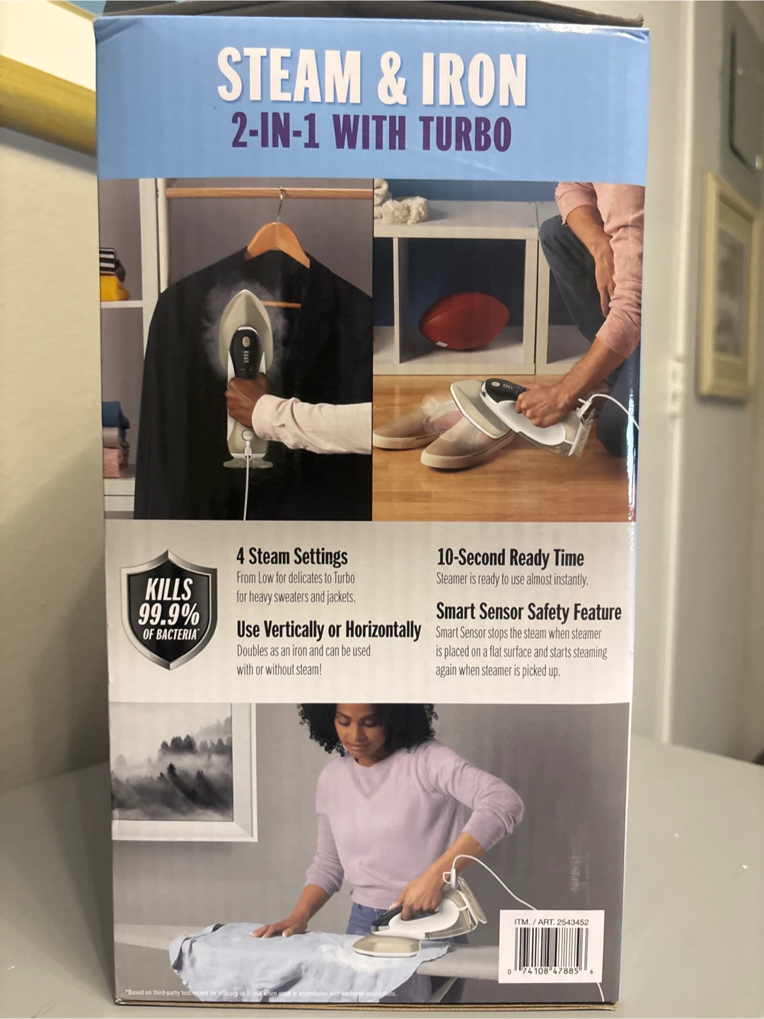 Conair Turbo ExtremeSteam Steam & Iron 2-in-1 with Turbo - photo 2
