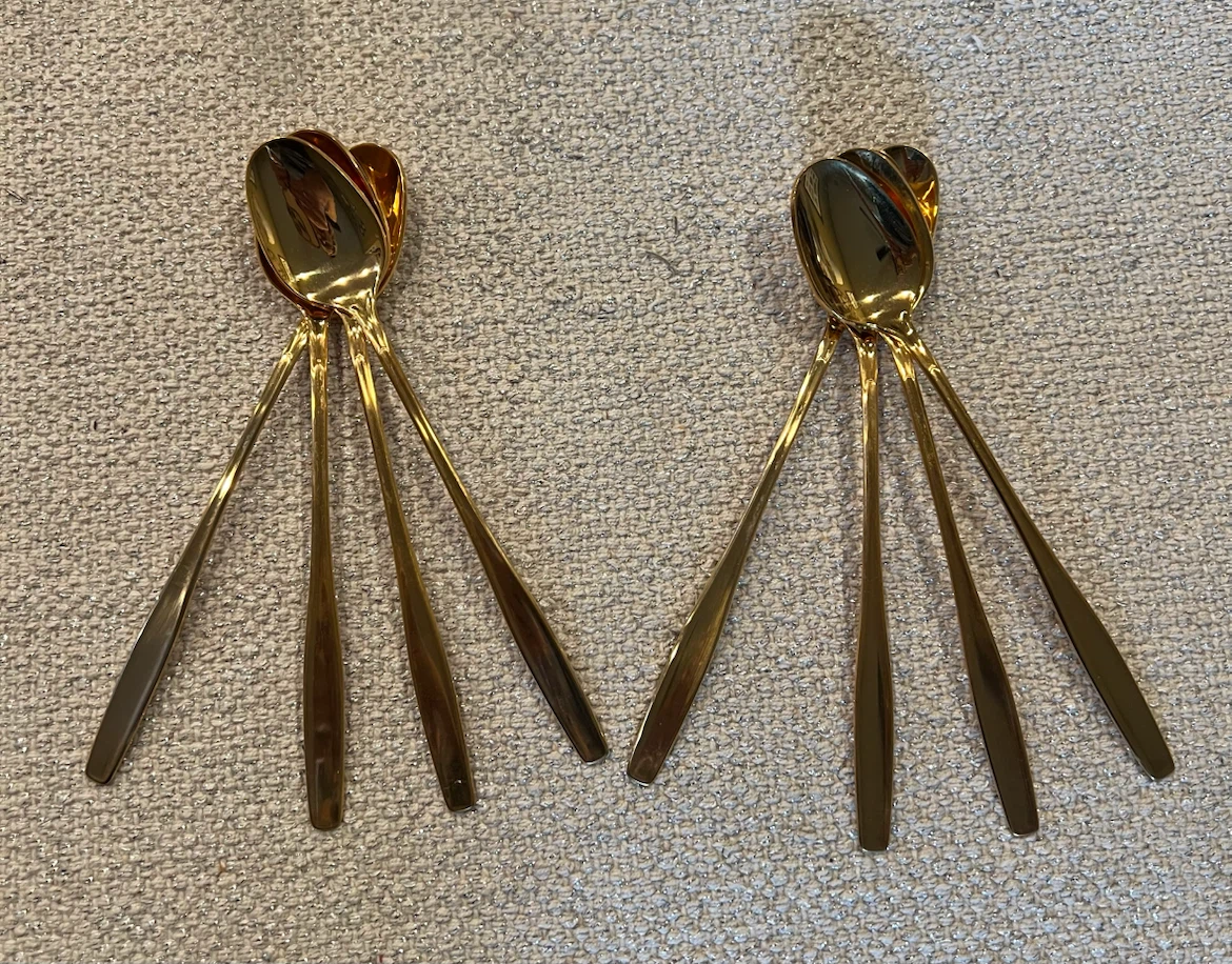 Vintage Rogers Cutlery Co. Long Handle Spoons