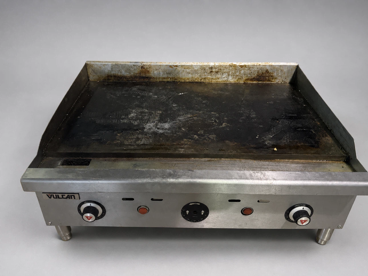Vulcan 36” Commercial Countertop Flat-Top Griddle – Untested