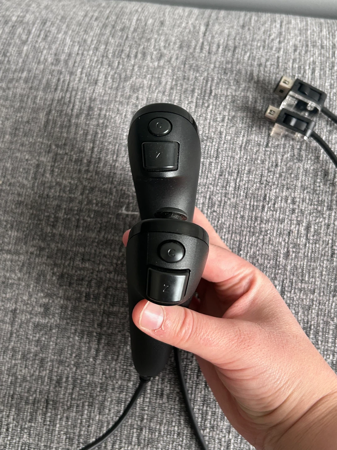 Nintendo Wii Nunchuk Controllers - Black - photo 3