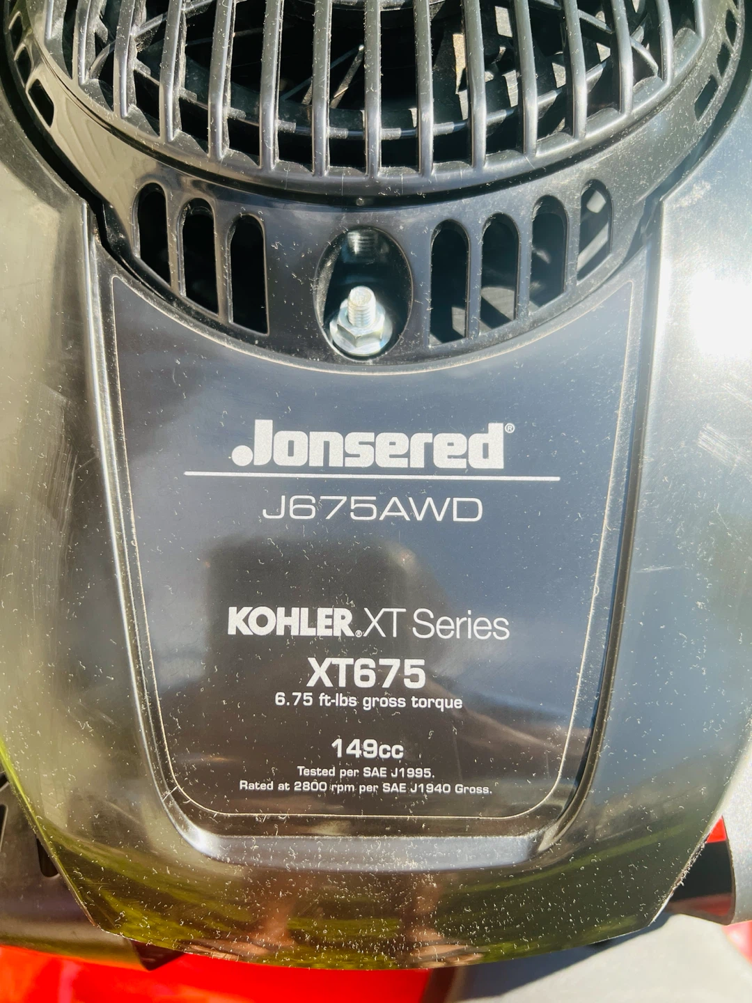 Jonsered J675AWD Lawnmower - photo 3
