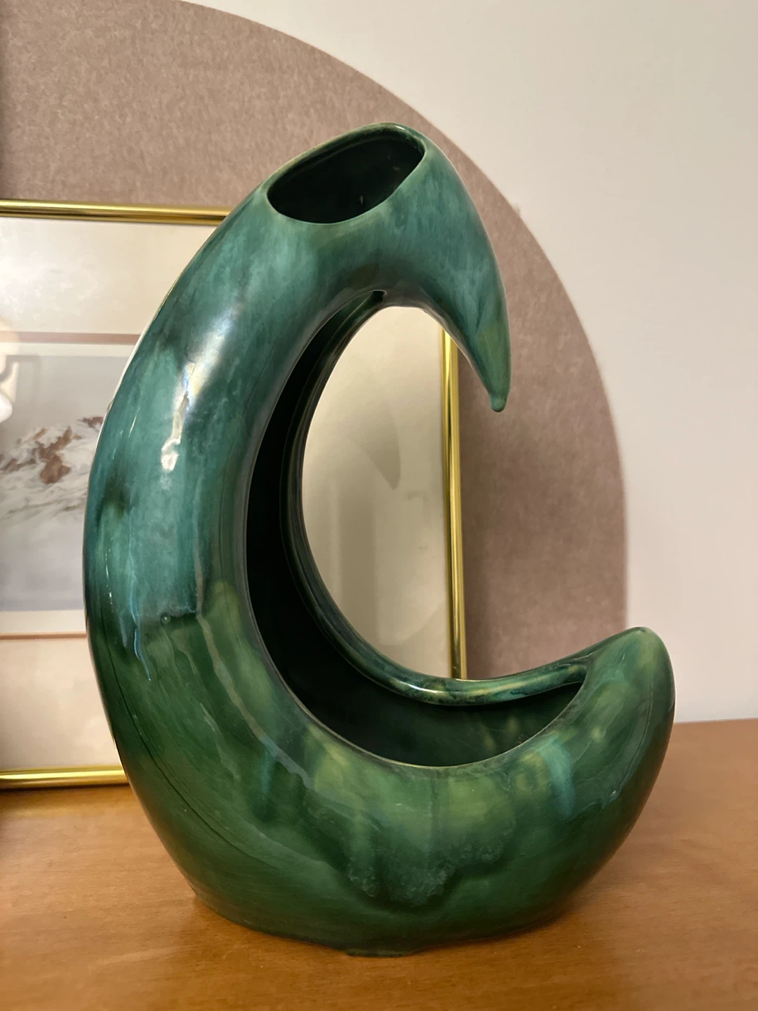 MCM Beauce Crescent Vase