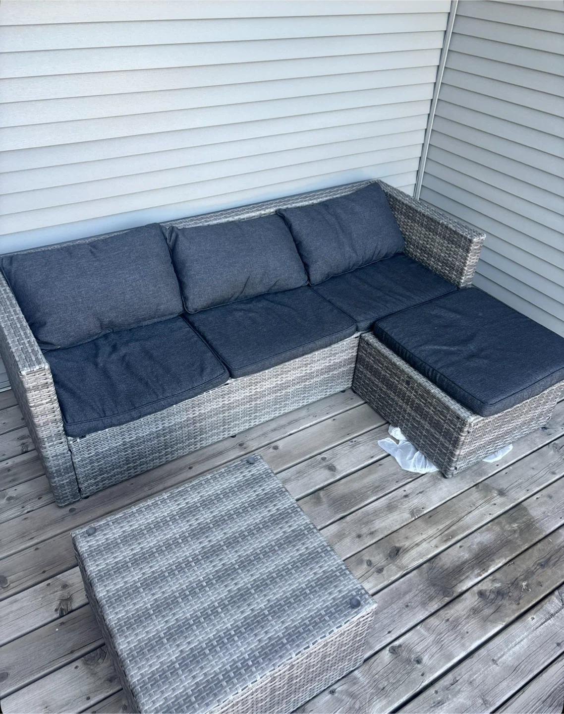 Outdoor patio set