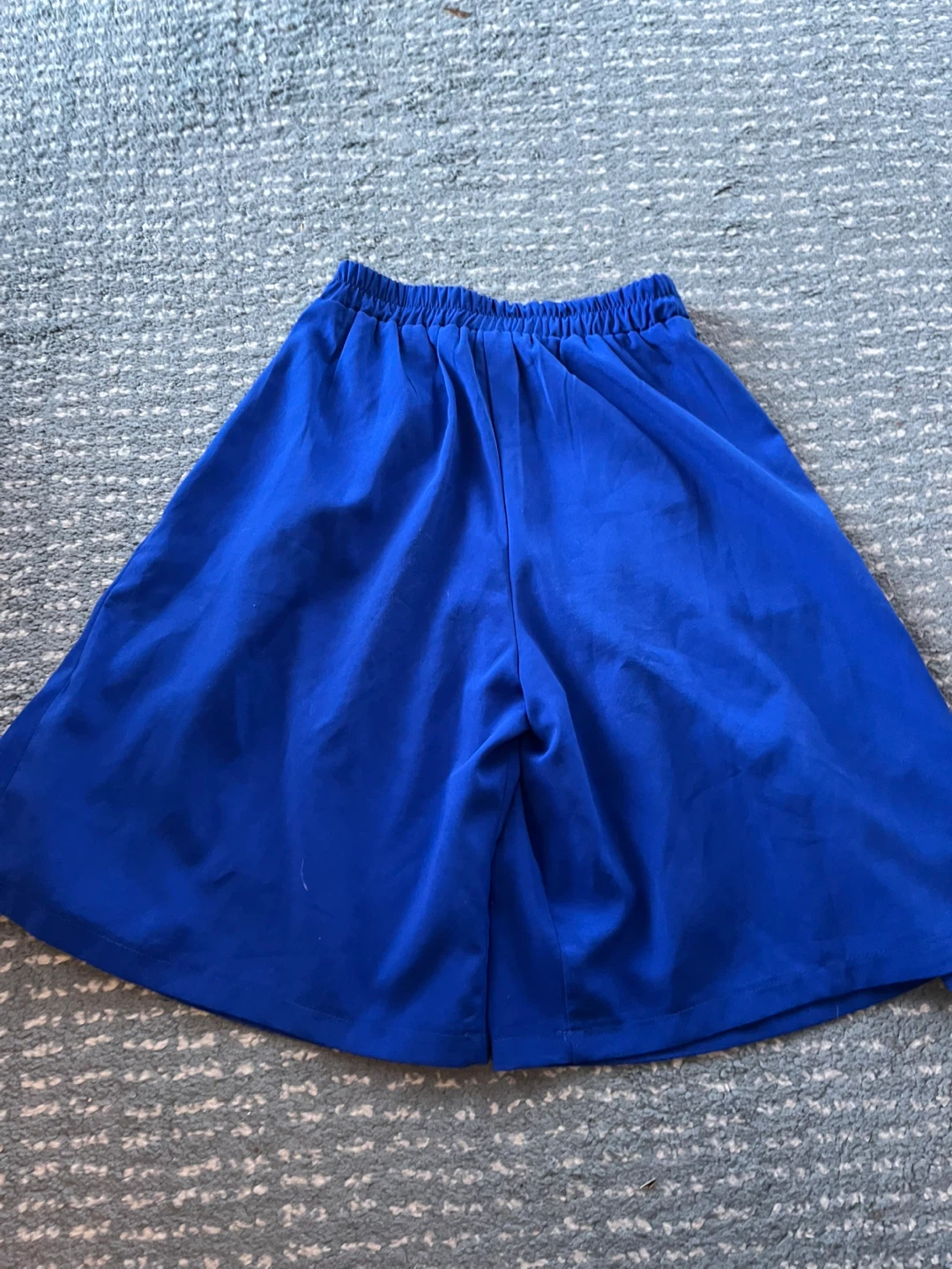 Royal Blue Pleated Culottes - photo 2
