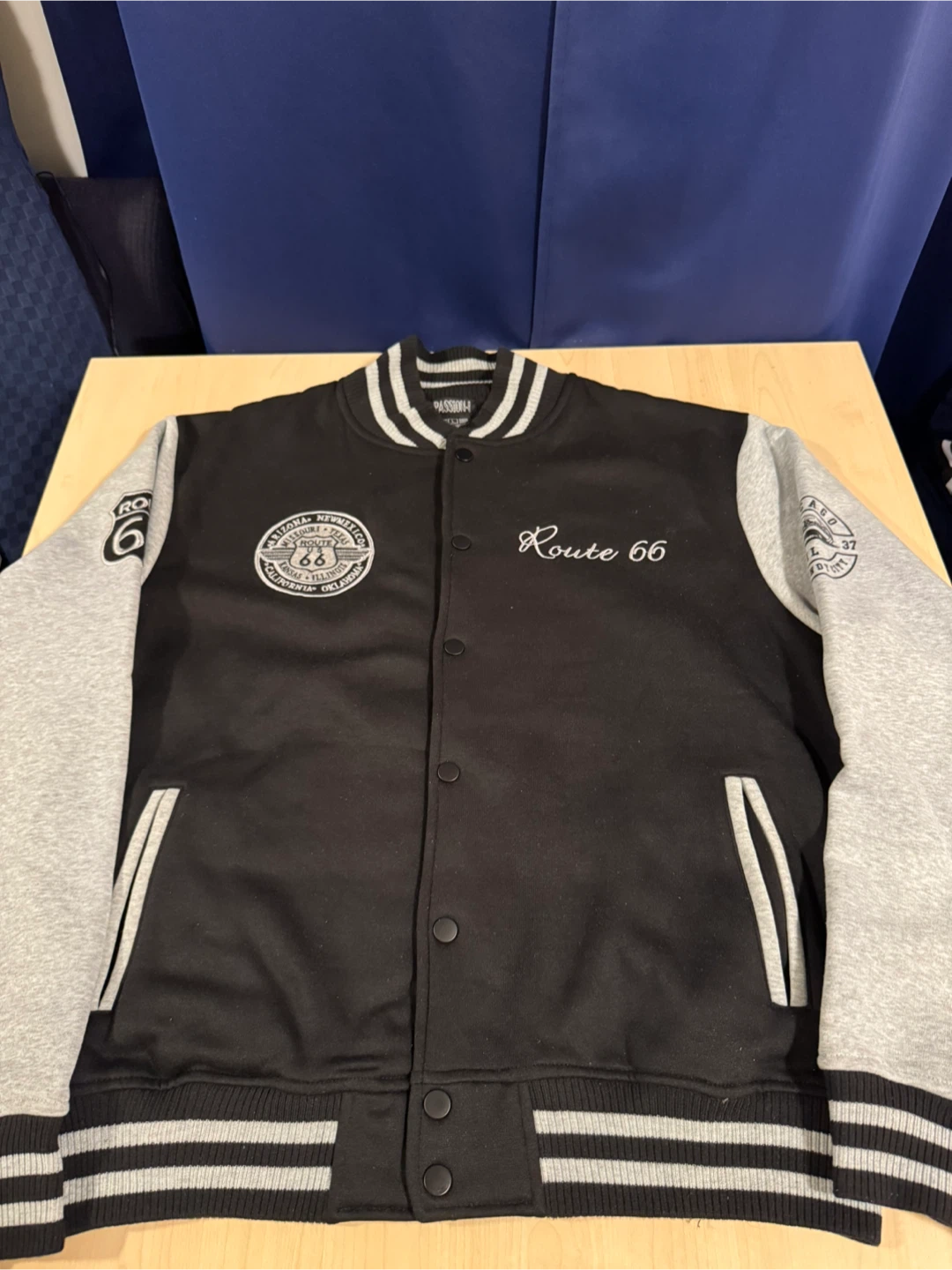 Passion-1 Route 66 Varsity Jacket