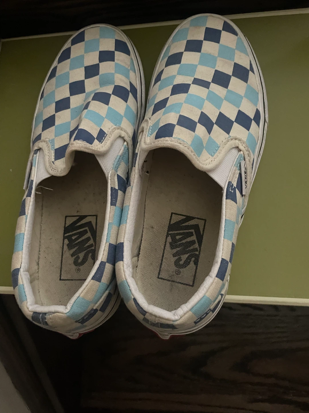 Vans Checkerboard Slip-On Shoes