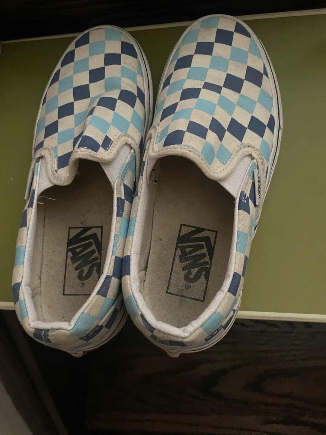 Vans Checkerboard Slip-On Shoes