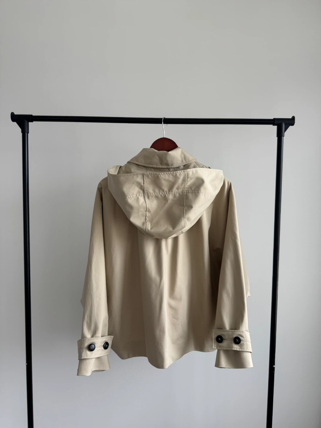 Zara Short Water-repellent Trench Coat - photo 5