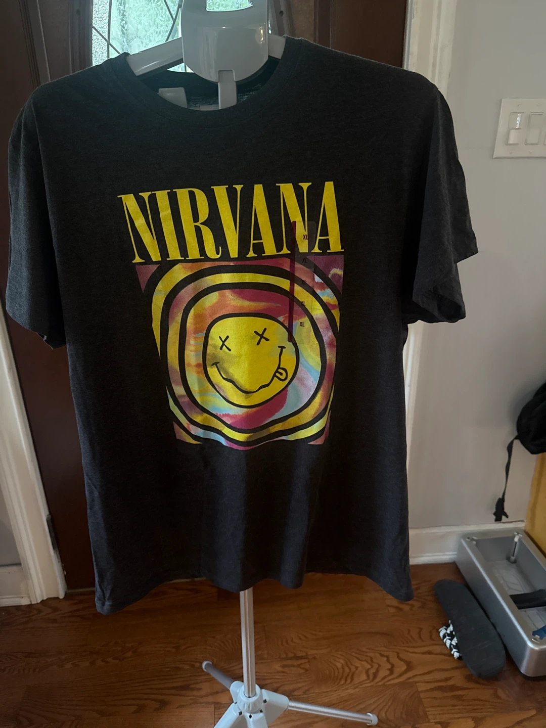 Nirvana smiley face t-shirt XL