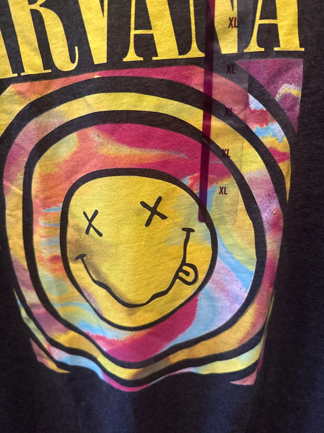 Nirvana smiley face t-shirt XL - photo 2